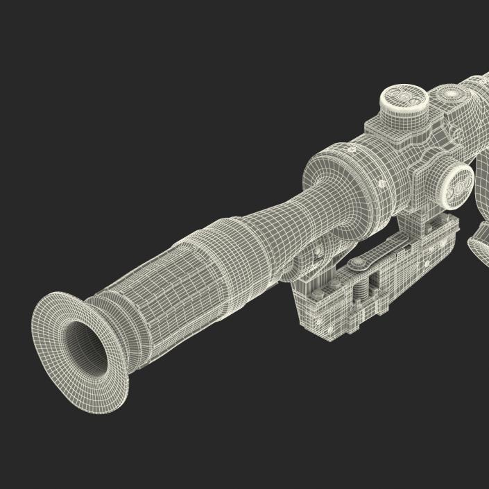 Russian Telescopic Sight PSO 1M2 3D