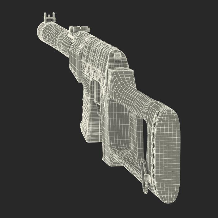 3D Russian Rifle VSS Vintorez