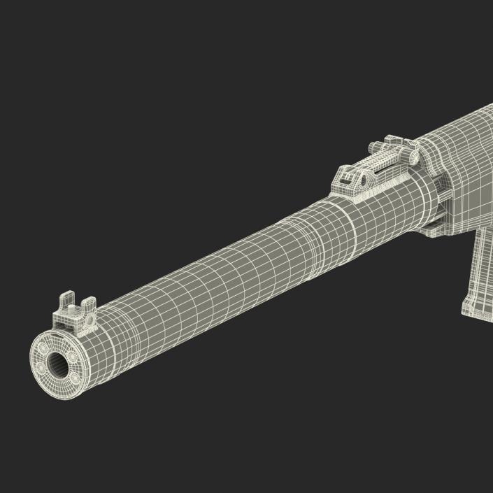 3D Russian Rifle VSS Vintorez