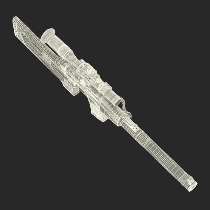 3D model Sniper Rifle VSS Vintorez