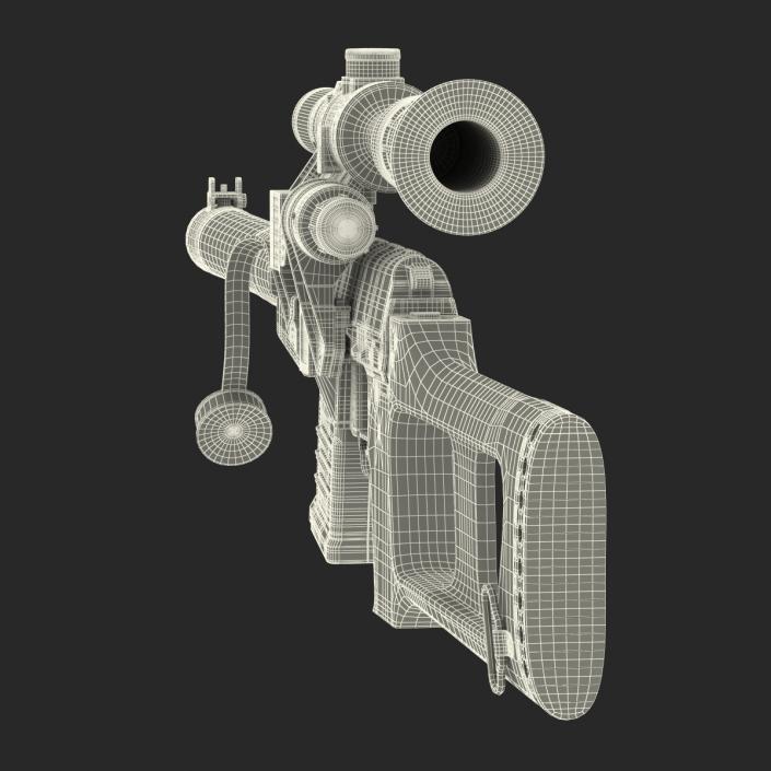 3D model Sniper Rifle VSS Vintorez