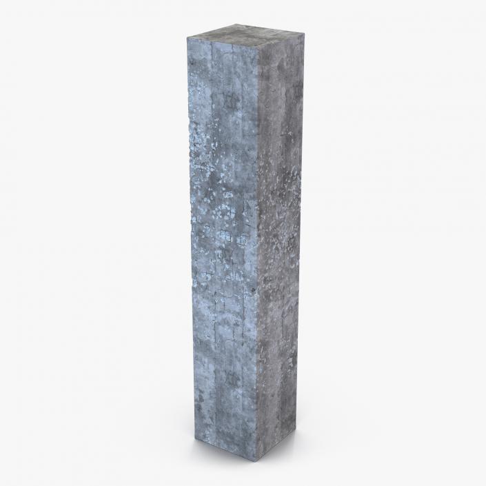 3D model Concrete Pillar