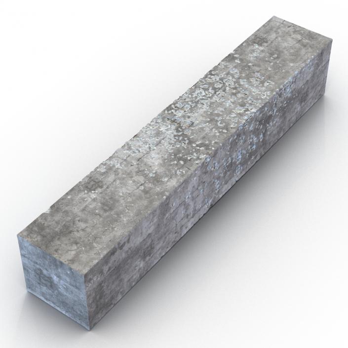 3D model Concrete Pillar