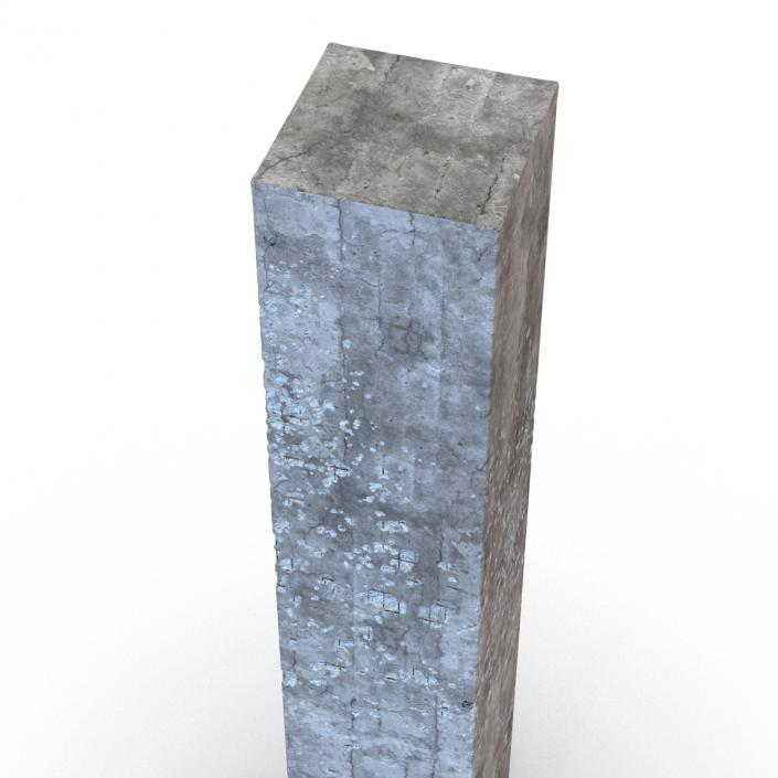 3D model Concrete Pillar