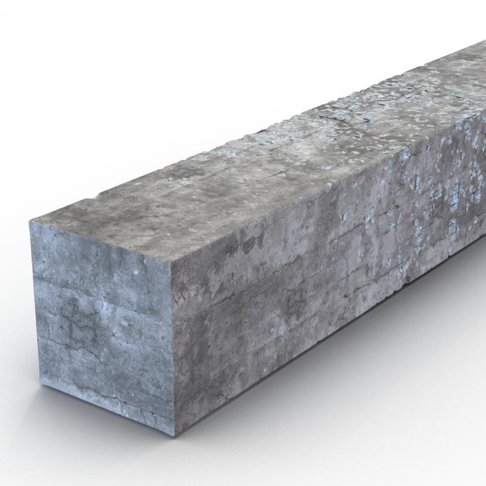 3D model Concrete Pillar