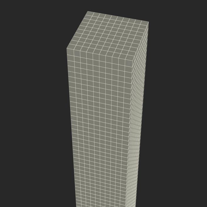 3D model Concrete Pillar