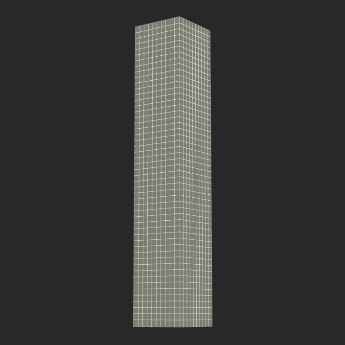 3D model Concrete Pillars Set