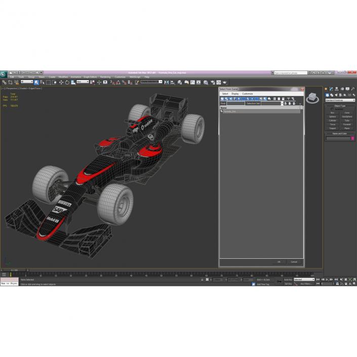 3D model Formula One Car