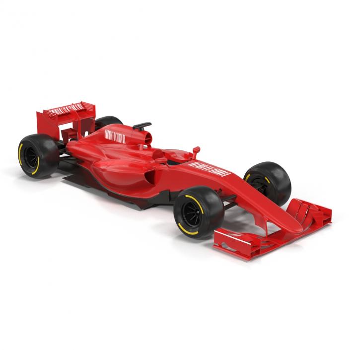 3D model Formula One Car Rigged Generic