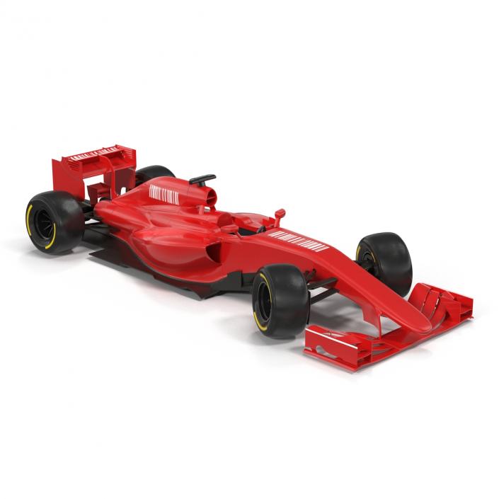 3D model Formula One Car Rigged Generic