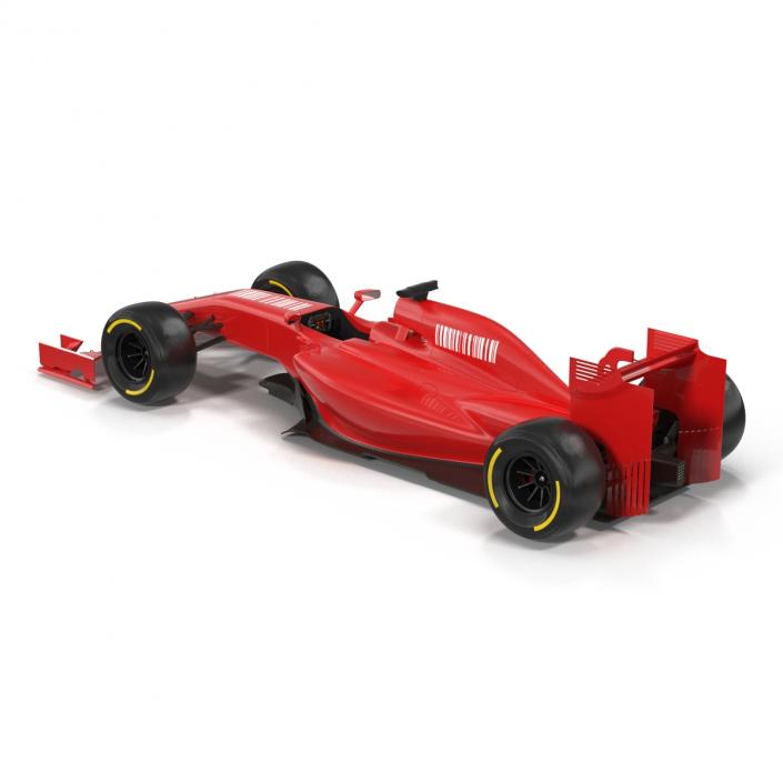 3D model Formula One Car Rigged Generic