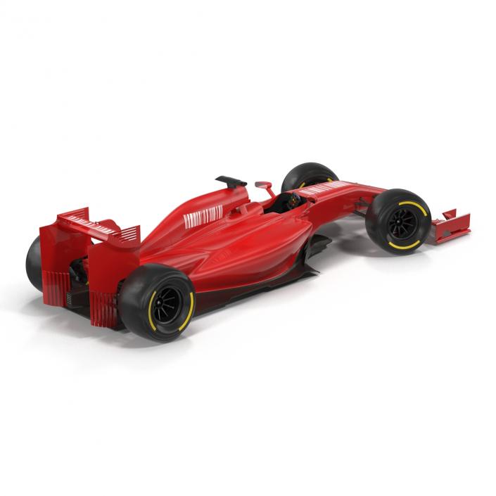 3D model Formula One Car Rigged Generic