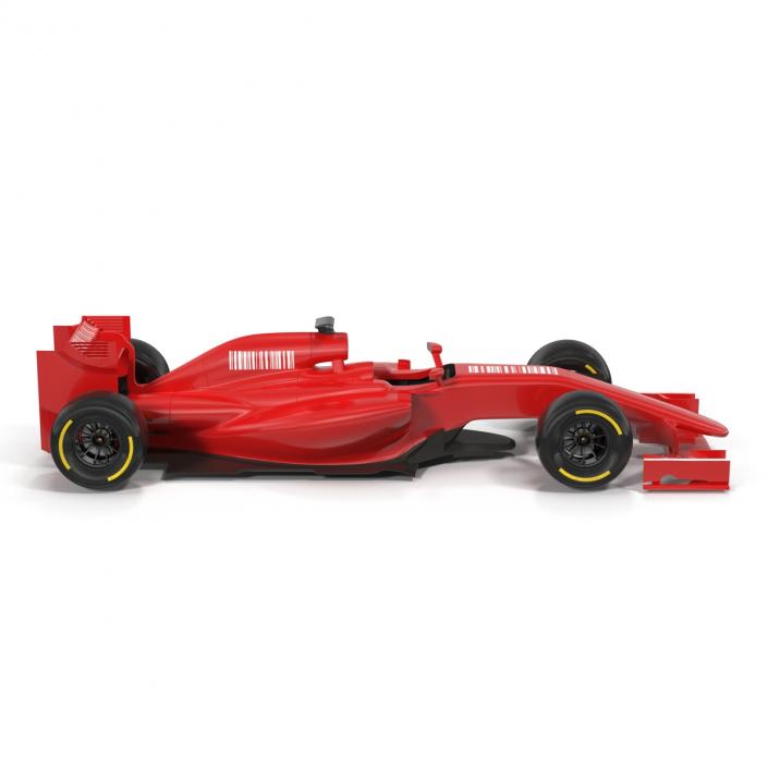 3D model Formula One Car Rigged Generic