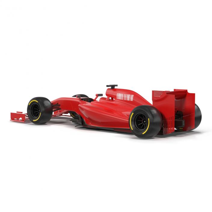 3D model Formula One Car Rigged Generic