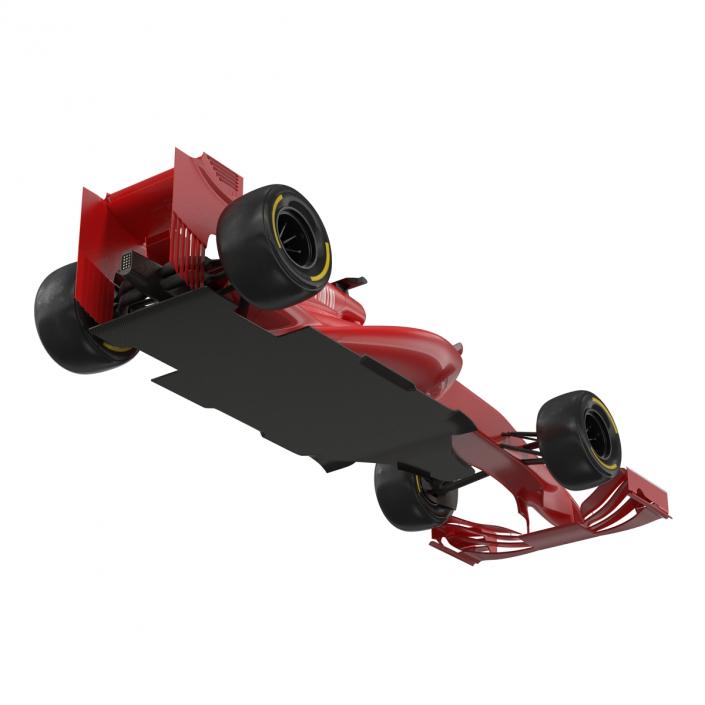 3D model Formula One Car Rigged Generic