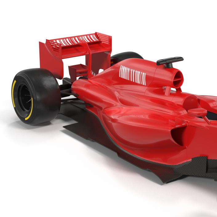 3D model Formula One Car Rigged Generic