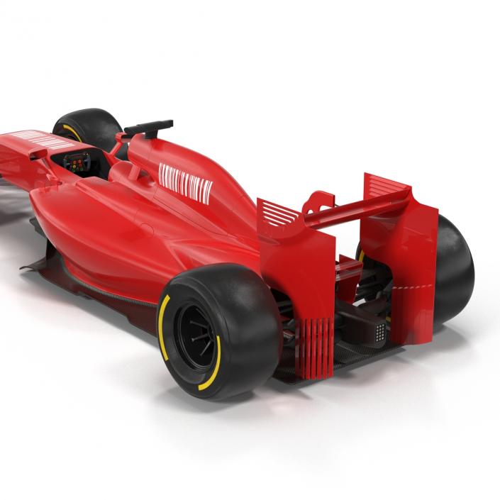 3D model Formula One Car Rigged Generic