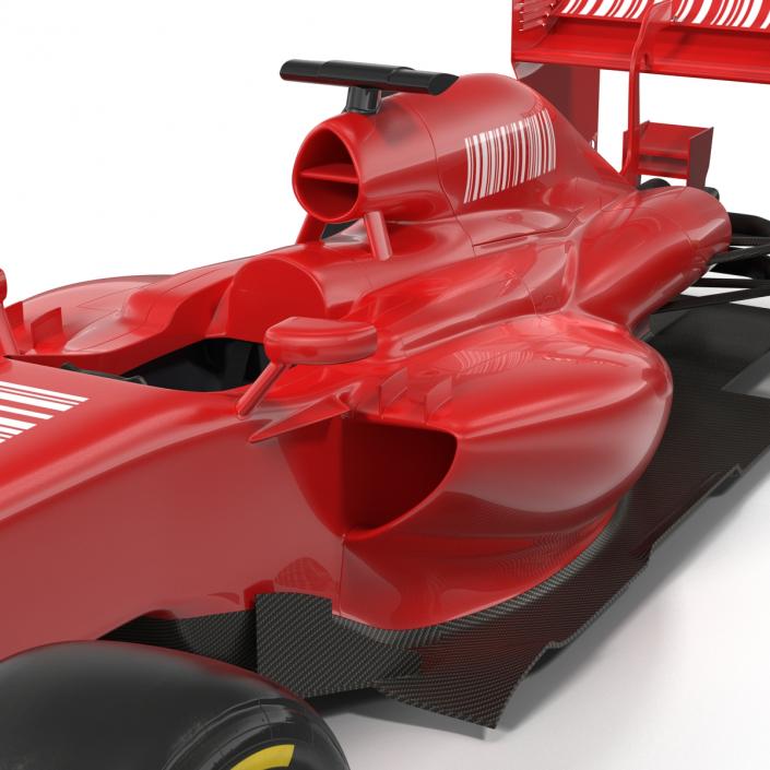 3D model Formula One Car Rigged Generic