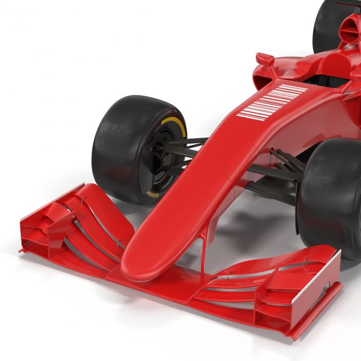 3D model Formula One Car Rigged Generic