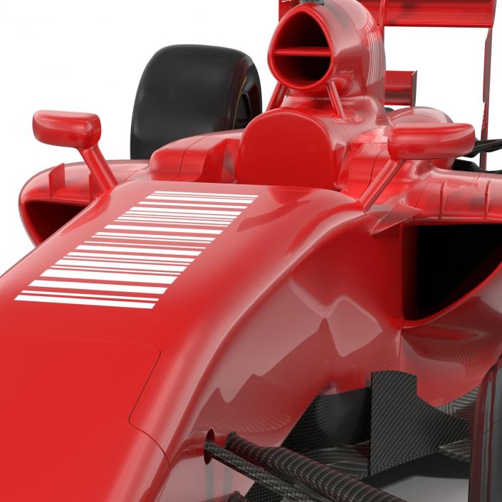 3D model Formula One Car Rigged Generic