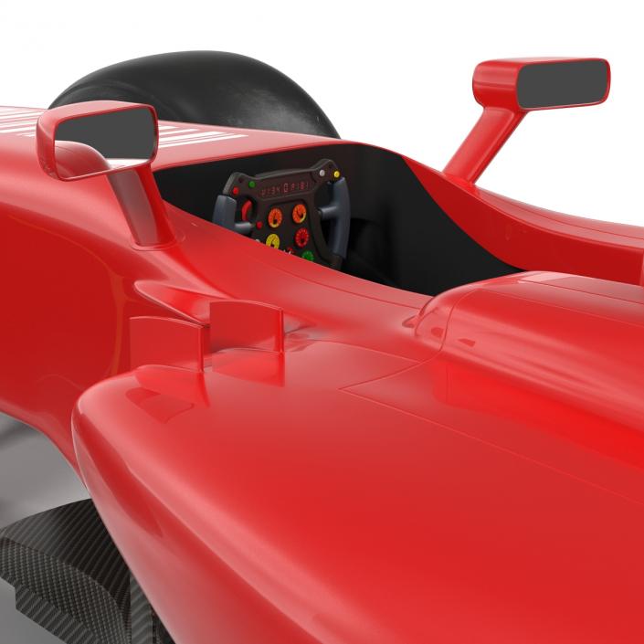 3D model Formula One Car Rigged Generic