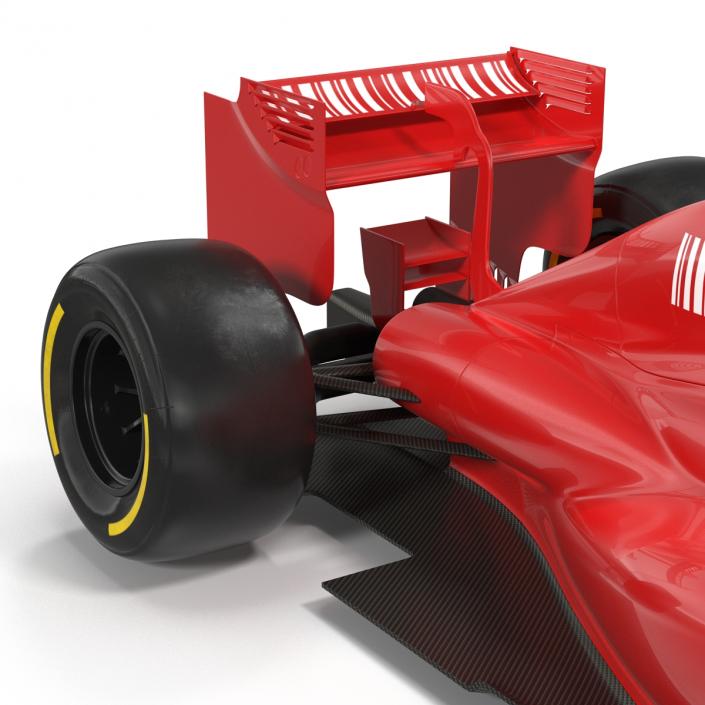 3D model Formula One Car Rigged Generic