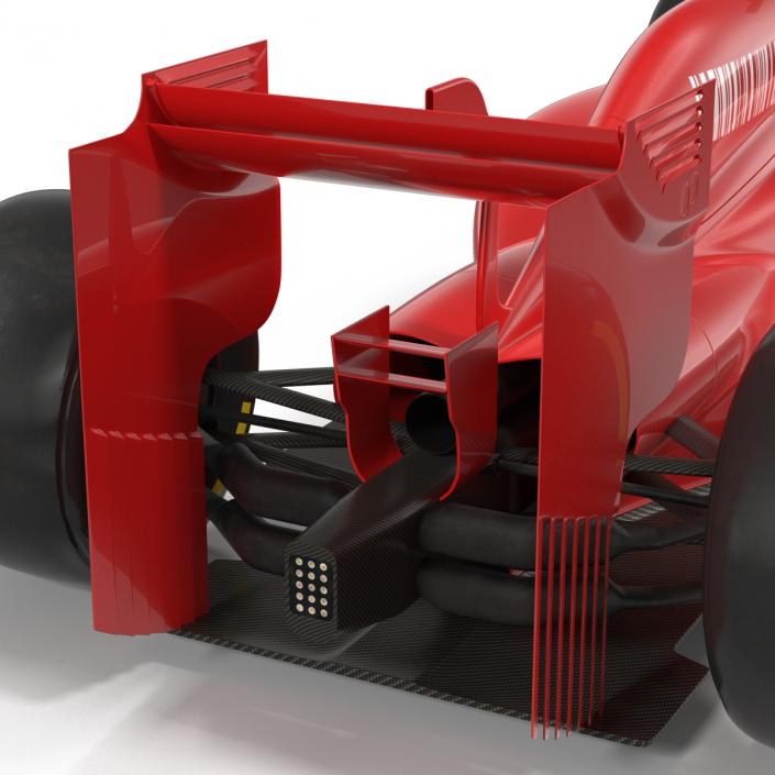 3D model Formula One Car Rigged Generic