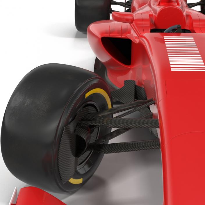 3D model Formula One Car Rigged Generic