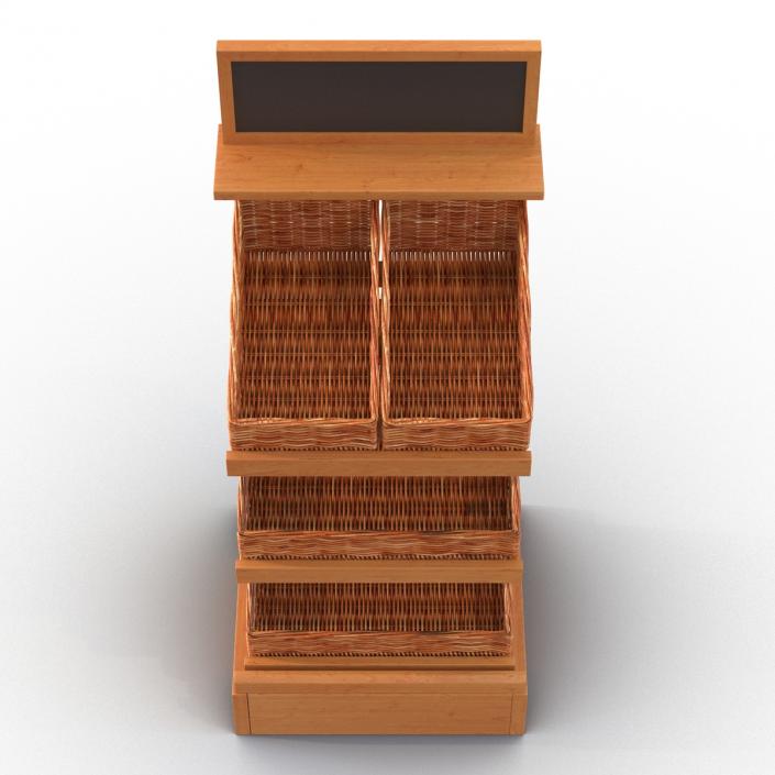 Bakery Display Shelves 2 3D model