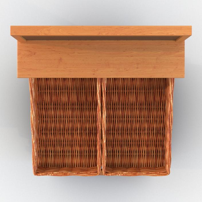 Bakery Display Shelves 2 3D model