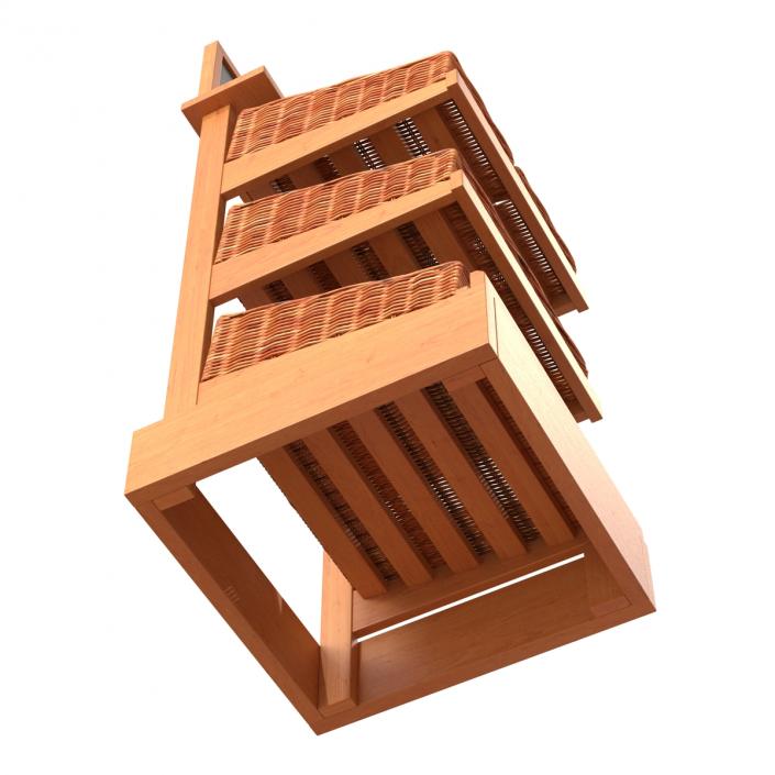 Bakery Display Shelves 2 3D model