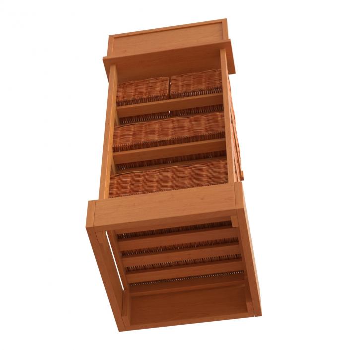 Bakery Display Shelves 2 3D model