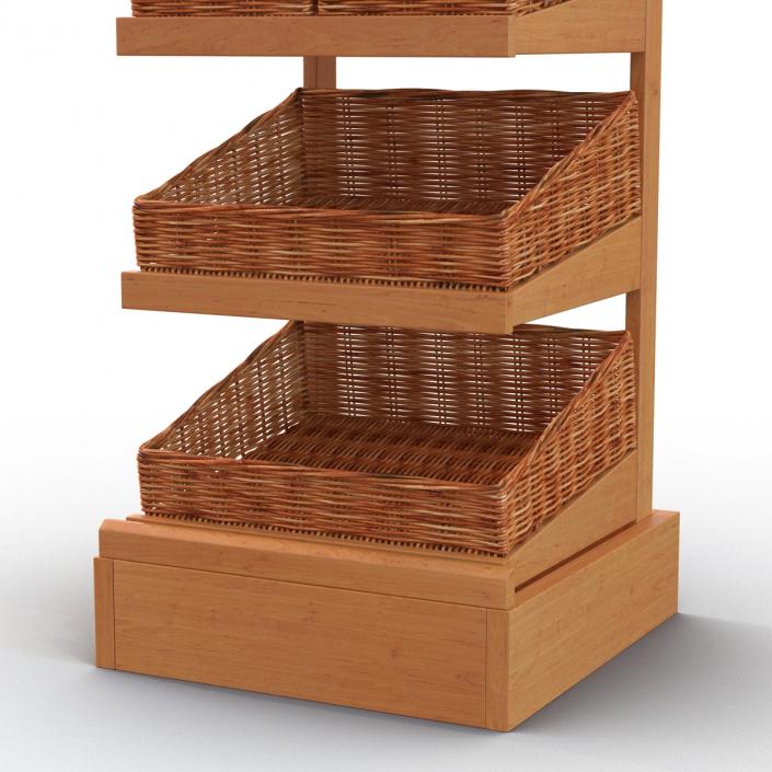 Bakery Display Shelves 2 3D model