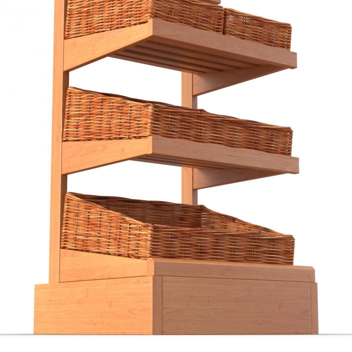 Bakery Display Shelves 2 3D model