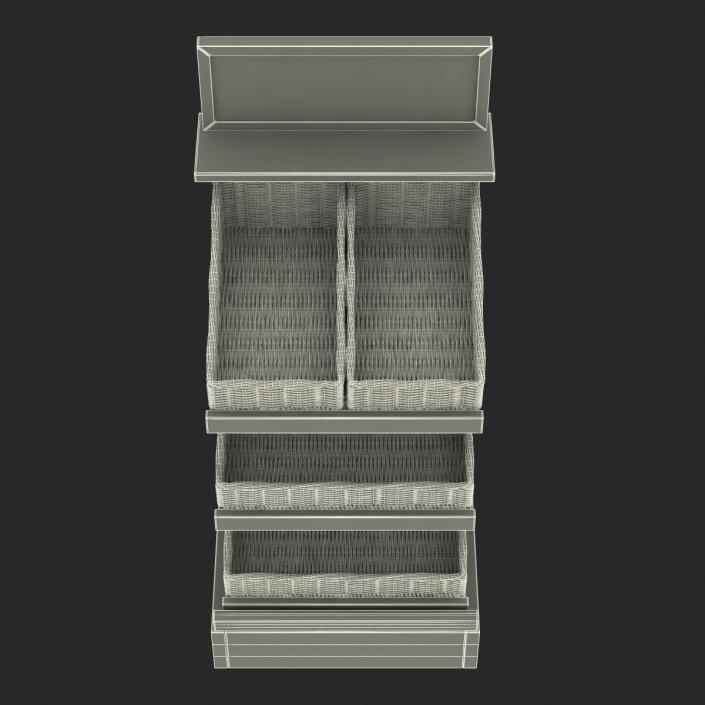 Bakery Display Shelves 2 3D model