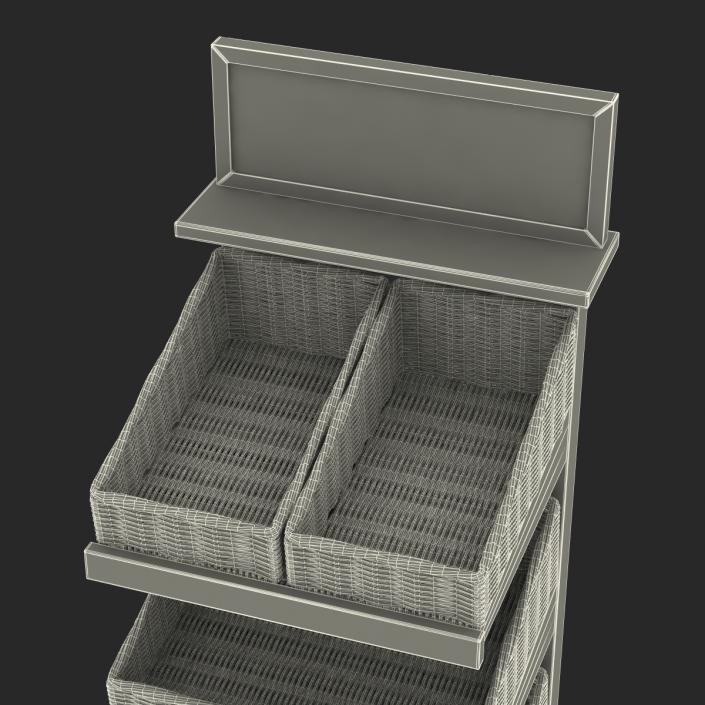 Bakery Display Shelves 2 3D model