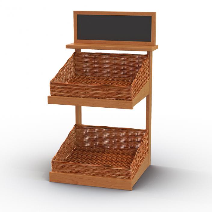 Bakery Display Shelves 5 3D model