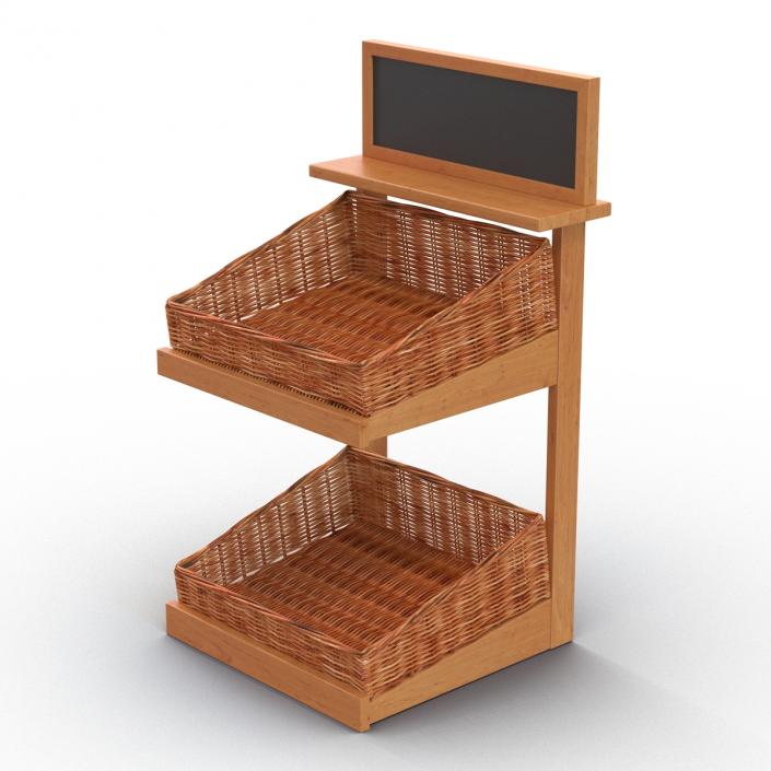 Bakery Display Shelves 5 3D model