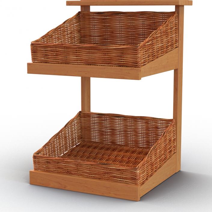 Bakery Display Shelves 5 3D model