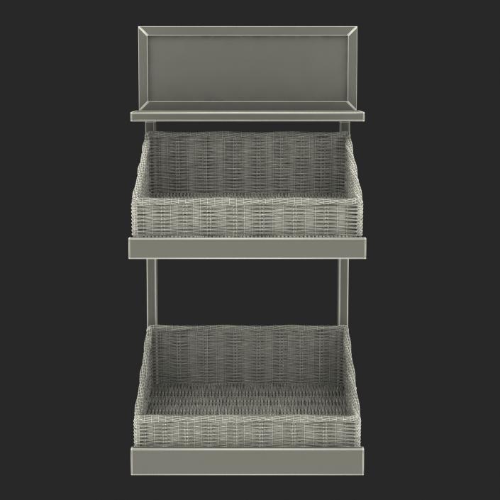 Bakery Display Shelves 5 3D model