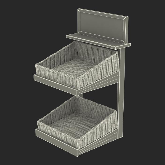 Bakery Display Shelves 5 3D model