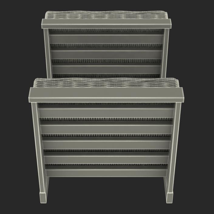 Bakery Display Shelves 5 3D model