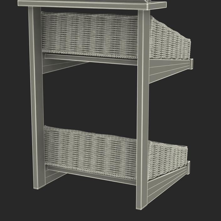 Bakery Display Shelves 5 3D model