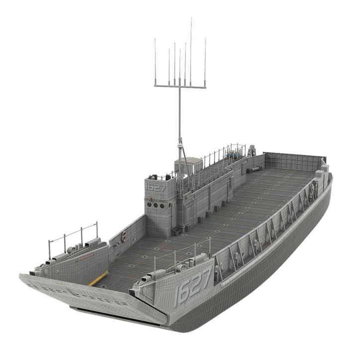 Landing Craft Utility class 1627 2 3D model