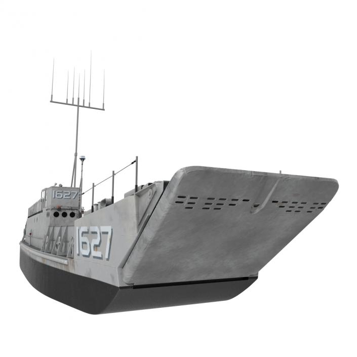 Landing Craft Utility class 1627 2 3D model