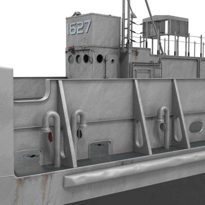 Landing Craft Utility class 1627 2 3D model