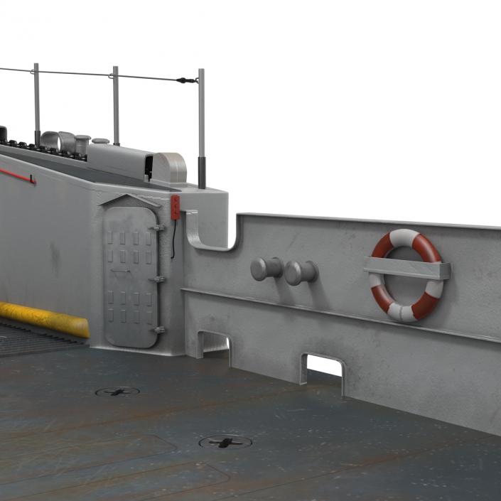 Landing Craft Utility class 1627 2 3D model