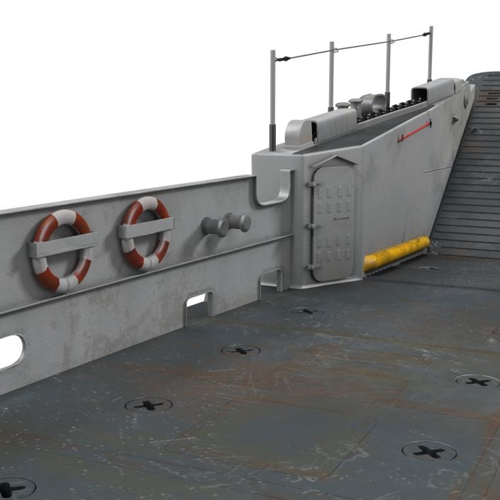 Landing Craft Utility class 1627 2 3D model