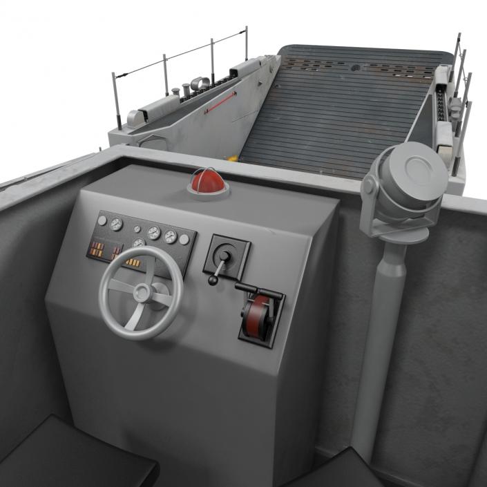 Landing Craft Utility class 1627 2 3D model