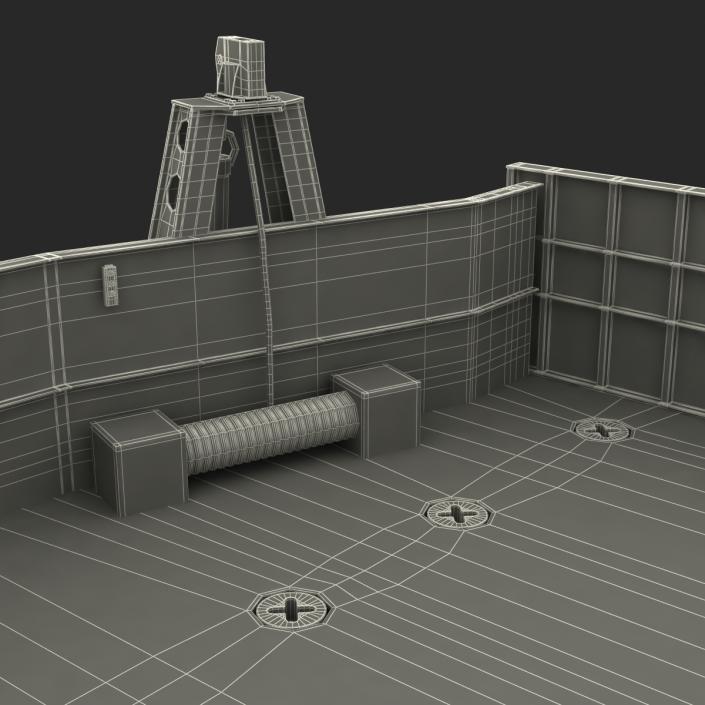 Landing Craft Utility class 1627 2 3D model